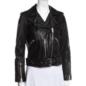 Allsaints balfern leather jacket